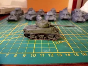 Sherman Firefly -- Flames of War 15 mm / 1:100