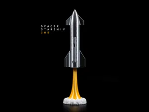 SpaceX - Starship SN8 - Rocket Diorama (no AMS)