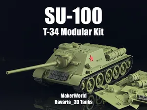 SU-100 Tank Destroyer