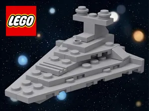 LEGOs Star Wars - Micro Star  Destroyer - 38 Parts