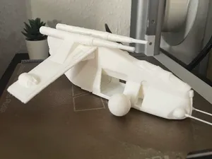 Star Wars LAAT Republic Attack Gunship v1 Modell