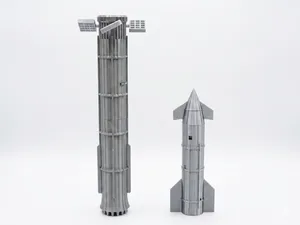 Space-X Starship and Superheavy replica