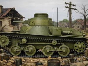 WW2 Type 95 Ha-Go Tank