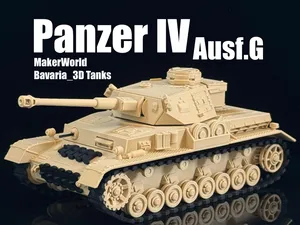 Panzer IV Tank Ausf.G 1/35 Scale Pz.Kpfw.IV
