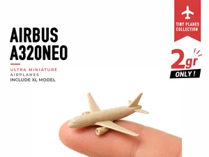 Tiny Airbus A320neo - Mini Planes Series