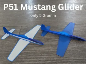 P51 Mustang Glider