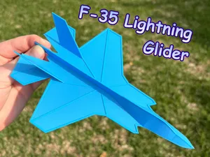 F-35 Lightning - Lightweight Stable Glider 
