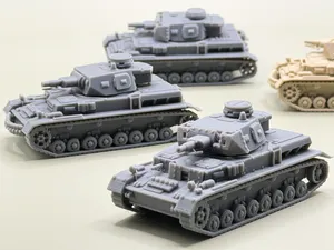 Panzer IV Ausf.D/E - 四號坦克D/E型 - 1/72 Scale