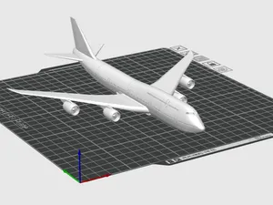 Boeing 747-8i 216mmx242mmx58mm