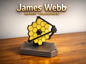 James Webb Space Telescope Decor (Single Piece)