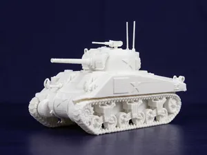 M4 Sherman Medium Tank – World War II 3D Model