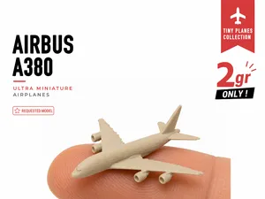 Tiny Airbus A380 - Mini Planes Series