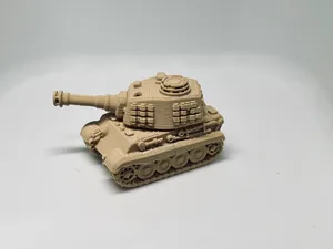 Cute King Tiger Tank