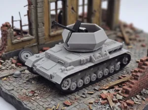 Flakpanzer IV Ostwind Anti-Aircraft Vehicle 1/72
