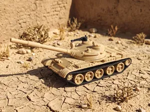 T-62 Main Battle Tank Model 1/72