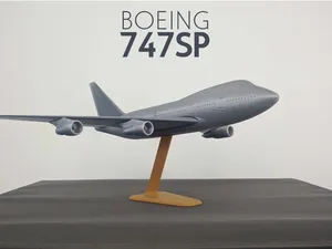 Boeing 747SP Airplane Model