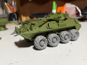 USMC LAV-25 Rotating Turret & Wheels
