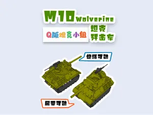 M10坦克歼击车M10 Wolverine tank destroyer
