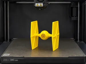 TIE Fighter – Minimalist 3D Printable Model