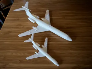 Tupolev TU-134, in 1:200 and 1:400 scale