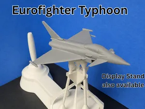 Eurofighter Typhoon - Display model & Jet Joystick