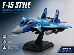 funky f-15 fighter jet 