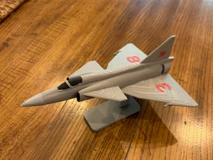 SAAB JA-37 Viggen Kit Card 