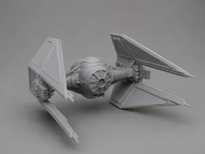 TIE Interceptor – 3D Printable Model