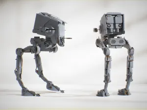 Star Wars Imperial AT-ST Walker Model
