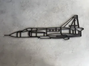 JA37 Viggen sidovy utan stöd