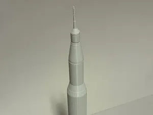 1:400 scale Interactive Saturn V