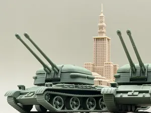 ZSU-57-2 Self-Prop Anti-Air Gun 自行防空炮 - 1/72 Scale