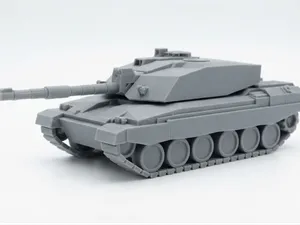 Challenger 2 Tank Mini Model FDM