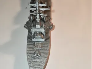 USS Arleigh Burke Destroyer 3D Model