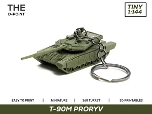 T-90M Mini Tank | 1:144 Scale