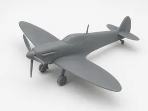 Supermarine Spitfire – Minimalist 3D Miniature