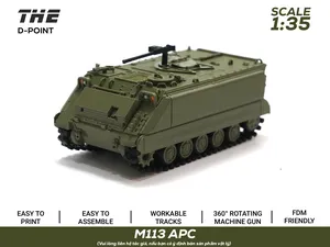 M113 APC | 1:35 Scale | WORKABLE TRACKS