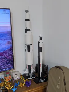 Falcon 9 Crew Dragon, 1:111 (1:200 scaled 180%)