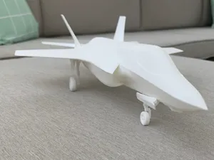 F-35 B Lightning II With Landing Gears