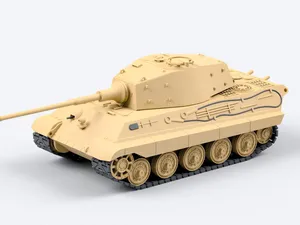 Tiger II 1:35 fully 3D printed model tank