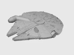 Millennium Falcon with magnet with