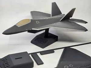 F22 Plane Kit Card