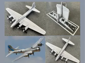 Boeing b-17 kit card