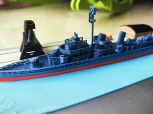 Fletcher class destroyer。二战时期美制驱逐舰-弗莱切级。