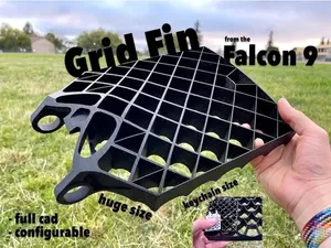Grid Fin - SpaceX Falcon 9