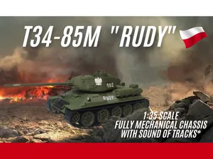 T34 - 85 M "RUDY" - 1:35 fully 3D printed Tank
