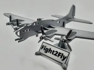 Boeing B-17 Flying Fortress Warbird Model Airplane