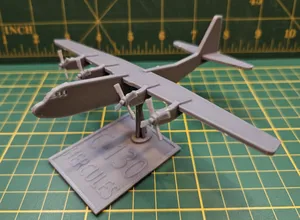 C-130 Hercules Card Kit with Stand