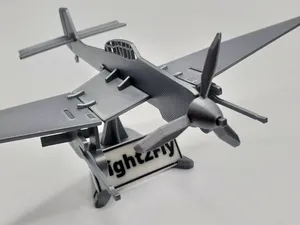 Junkers Ju-87 Stuka Dive Bomber WWII Model Kit