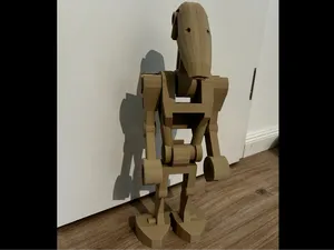 LegoStyle Figure B1 Battle Droid Figure 
